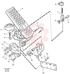 Pedal VOE 4940759 (1)