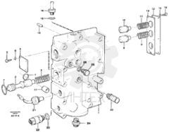 Pressure limiting valve VOE 11036682