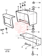 Lamp plate VOE 11024886
