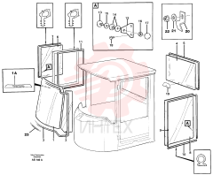 Windshield VOE 11007976