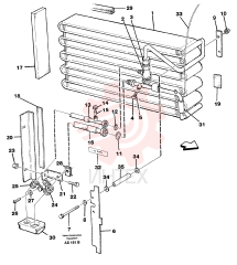 Evaporator VOE 11104083 (1)