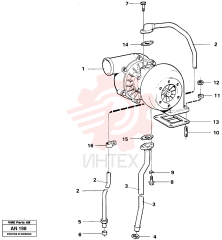 Flange screw