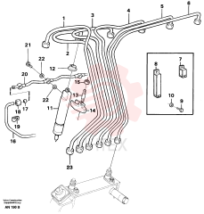 Delivery pipe kit