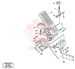 Pedal VOE 4940759 (1)