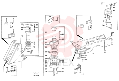 Rear frame VOE 11015850