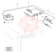 Radio bracket VOE 11006914 (1)