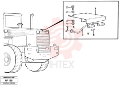 Lamp plate VOE 11025874