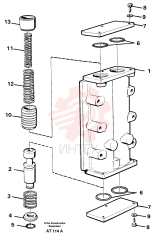 Pressure limiting valve VOE 11036768