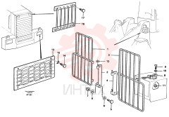 Cross recessed sunk screw