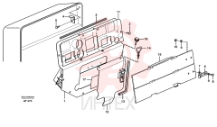 Flange lock nut