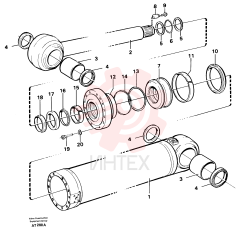 Piston seal VOE 11107814