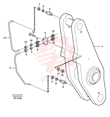 Flange lock nut
