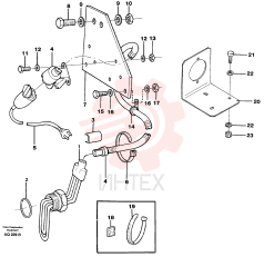Engine heater VOE 4898721 (2)