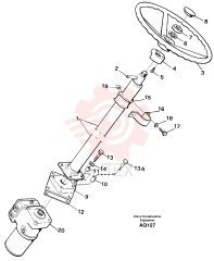 Рулевая колонка VOE 4881493 (2)