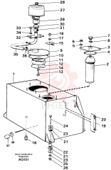 Hydr fluid tank VOE 11020650