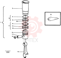 Expansion ring VOE 467479