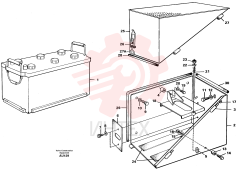 Battery shelf VOE 11026572