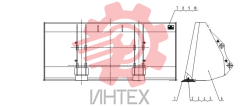 Ковш, табличка 43C2238 002