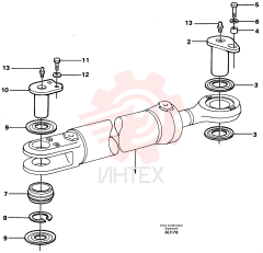 Flange screw VOE 13965192
