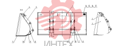 Ковш 22D0660 002