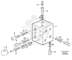 Operating valve