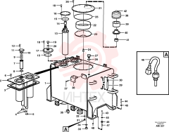 Hydraulic fluid tank