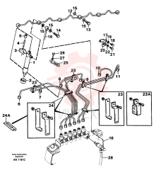 Delivery pipe VOE 8193561