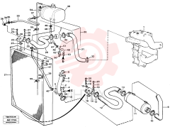 Radiator hose VOE 11033833
