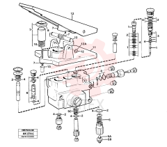 Footbrake valve VOE 11075294