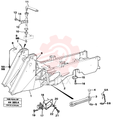 Front frame VOE 11093558