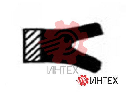 Штоковое уплотнение П-образной формы 136-7394