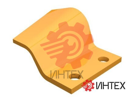 Правый зуб траншеекопателя шириной 89,3 мм 166-0826 / 1660826