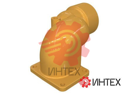 Коленчатый патрубок маслоналивной горловины, внутренний диаметр 63 мм 1W-4902 / 1W4902