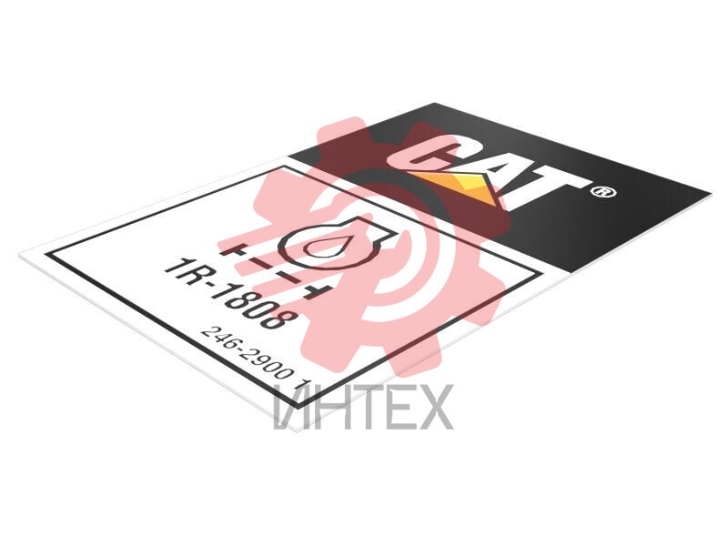 Oil Filter Identification Film Label 246-2900 / 2462900