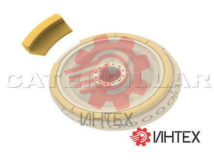 Сегмент дорожки направляющего колеса в сборе 292-8084 / 2928084