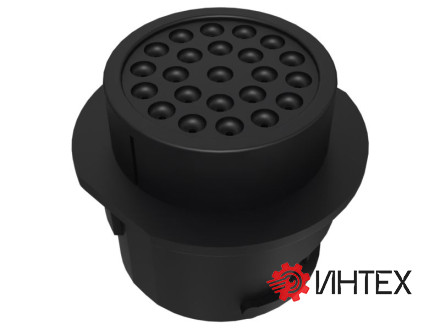 1-11/16" Threaded Panel Harness Receptacle: 331-3593 / 3313593