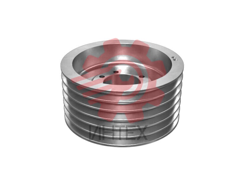 247.65mm Outer Diameter Crankshaft Pulley 368-7801 / 3687801