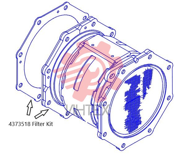 Комплект фильтра DPF 437-3518 / 4373518