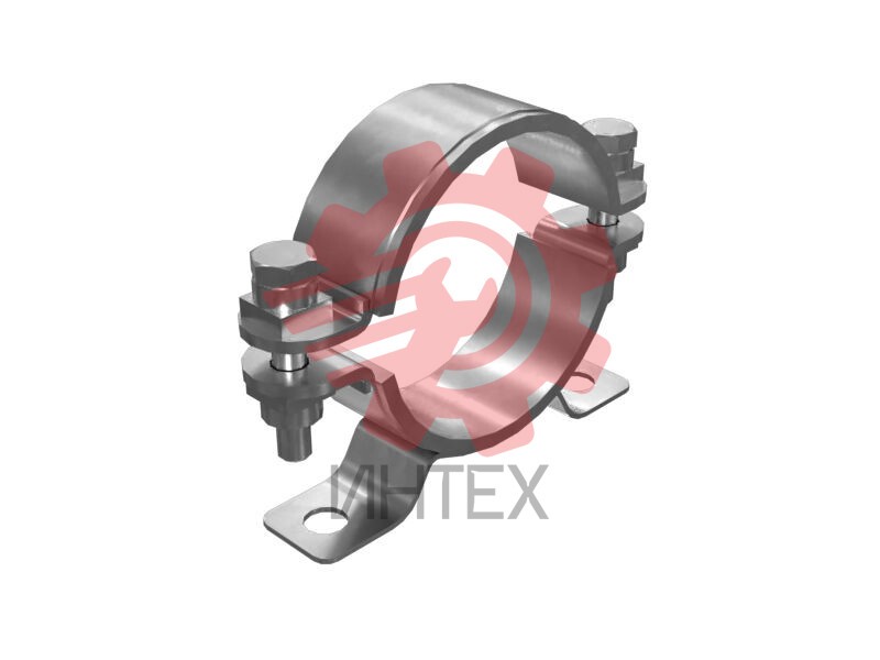128mm Length Double Bolt Hose Clamp 499-9718