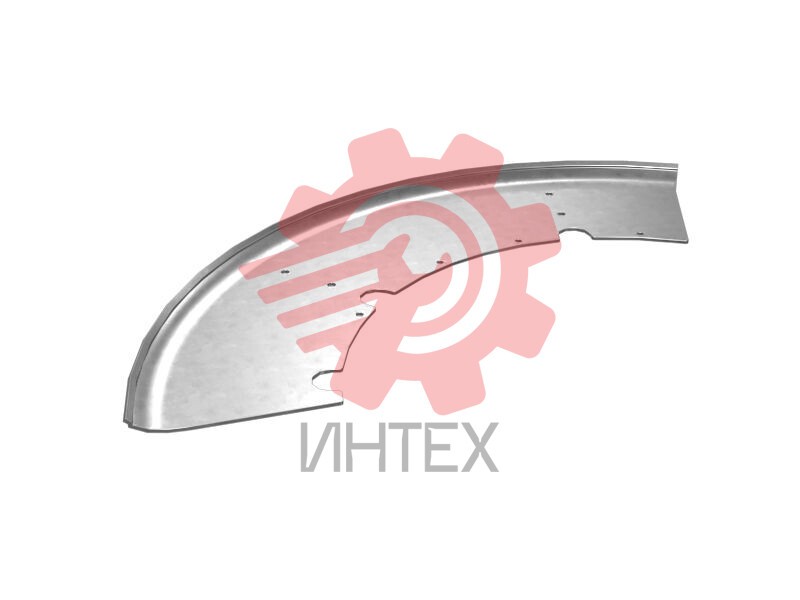 6mm Thick Rear Fender Support Cover 506-6889