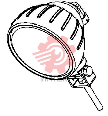 Фонарь рабочего освещения 511-0671 / 5110671