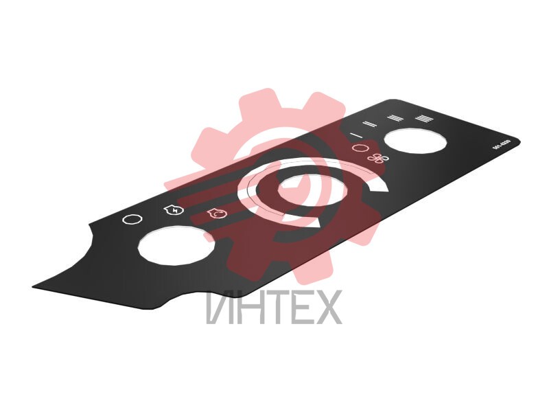 Heater Air Conditioning Control Film Label 561-4330
