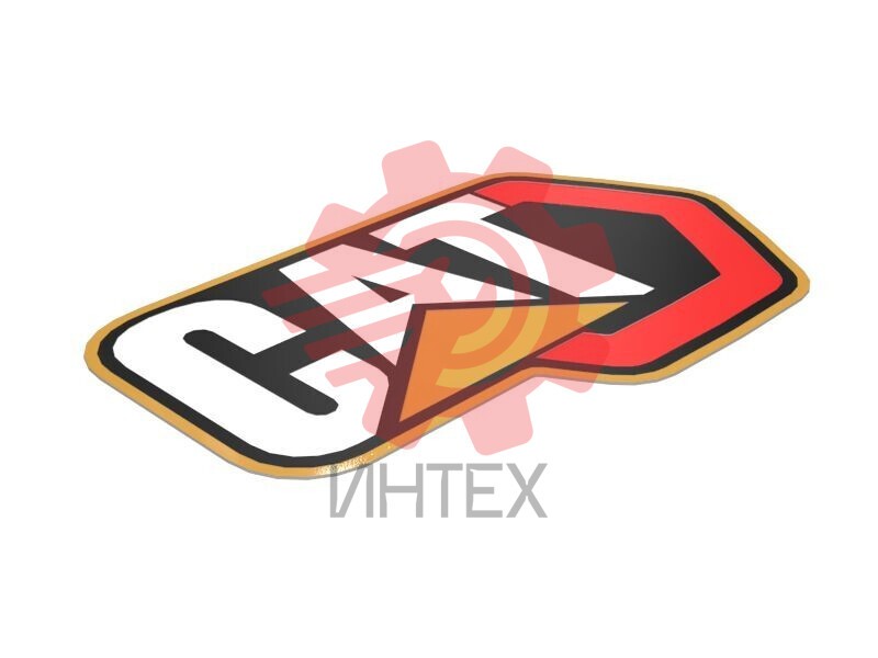 Наклейка "Современный шестиугольный товарный знак" CAT 571-2639 / 5712639