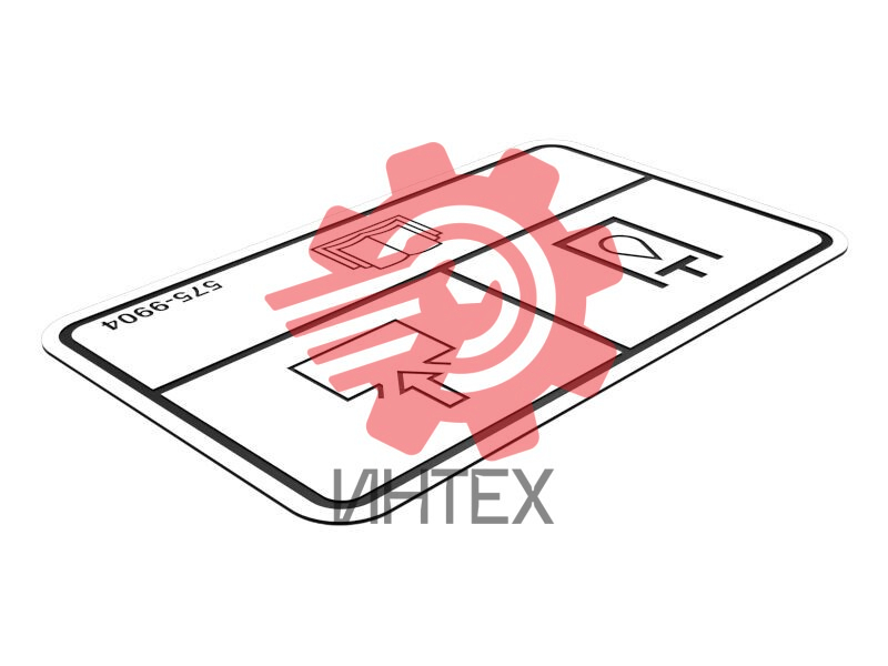 Идентификационная наклейка 575-9904 / 5759904