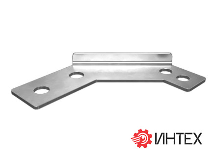 4mm Thick Blower Lubrication Line Mounting Plate: 580-7010 /  5807010