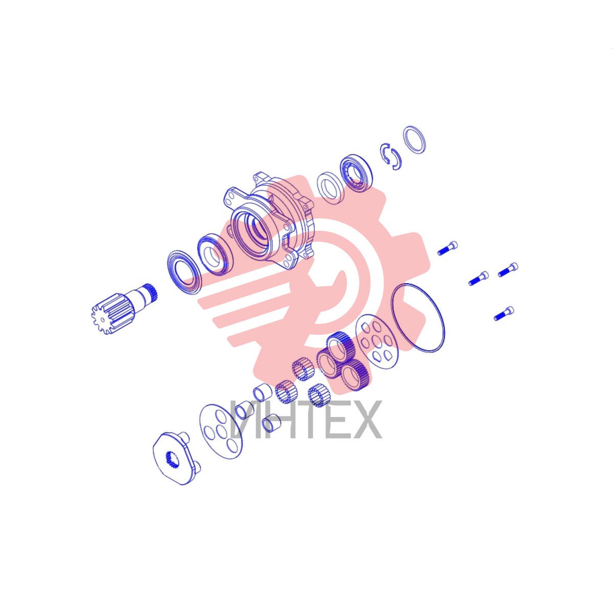 Gear Group-Reduction 587-4093