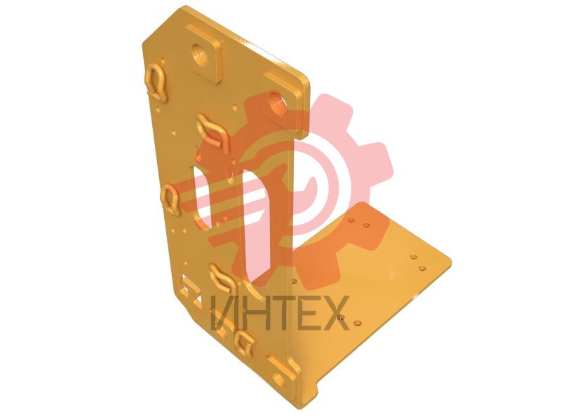 6mm Thick Radio Mounting Plate 593-5989 / 5935989