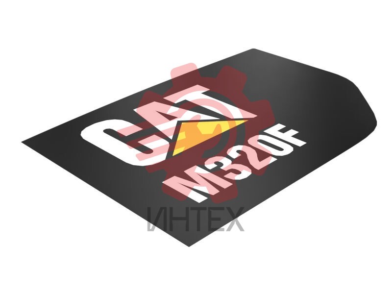Left-Hand Side CAT M320F Identification Film 594-3625