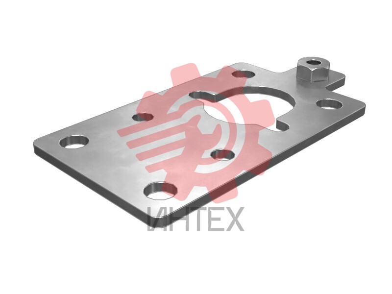 5mm Thick Hydraulic Oil Filter Mounting Plate 598-7666 / 5987666