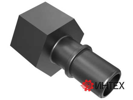 1" Thread Straight Adapter: 600-2936 /  6002936